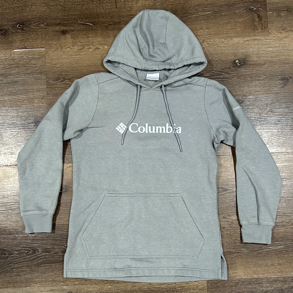 Columbia Heather Gray Pullover Hoodie